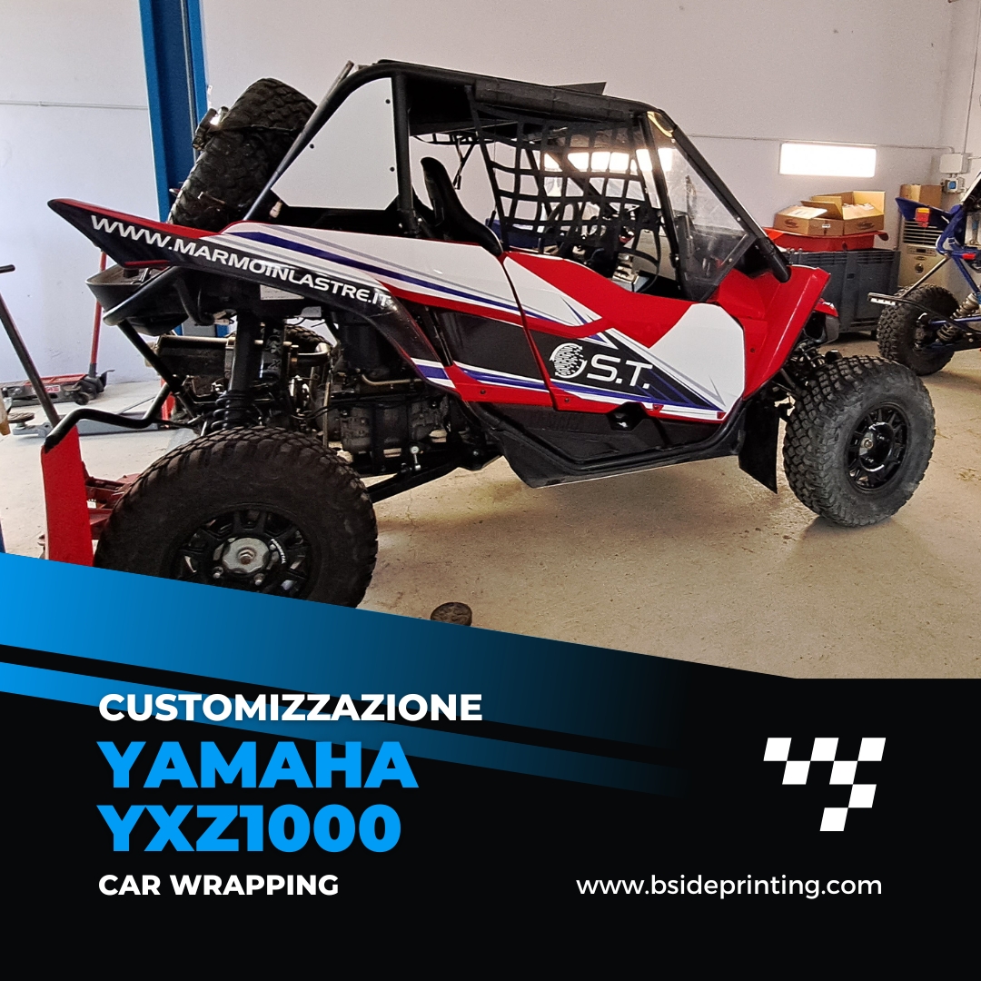 Customizzazione Yamaha YXZ1000 racing