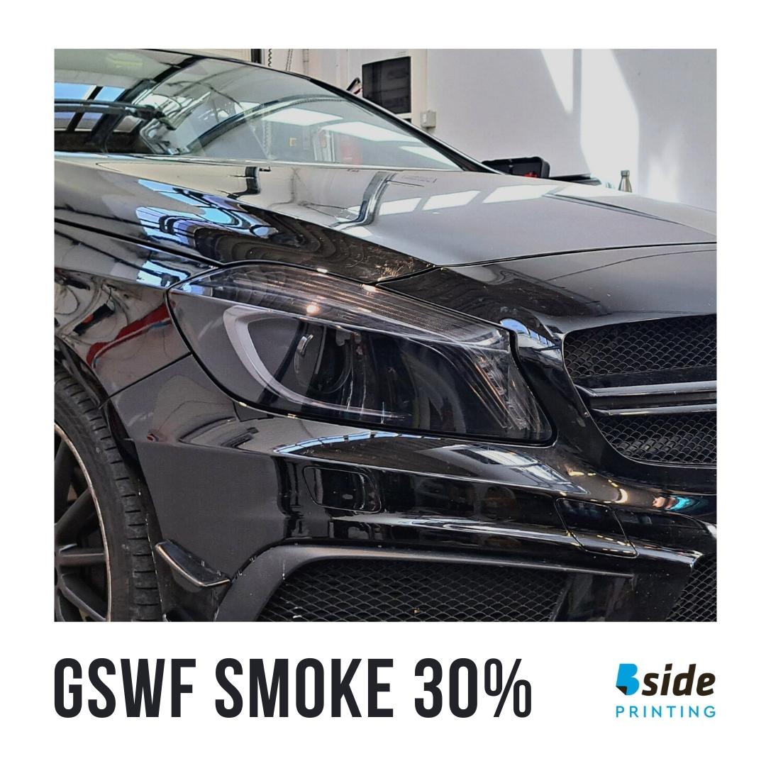 Oscuramento fari Pellicola PPF Fumè GSWF Smoke 30%
