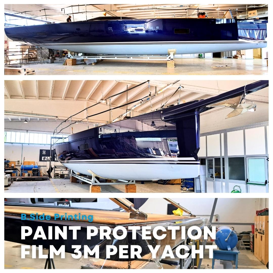 PPF Paint Protection Film per Yacht