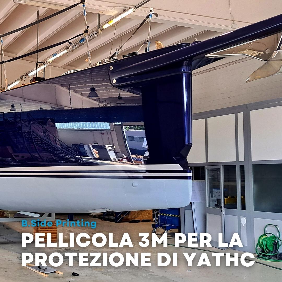 Pellicola 3M protezione yacht da salsedine e usura
