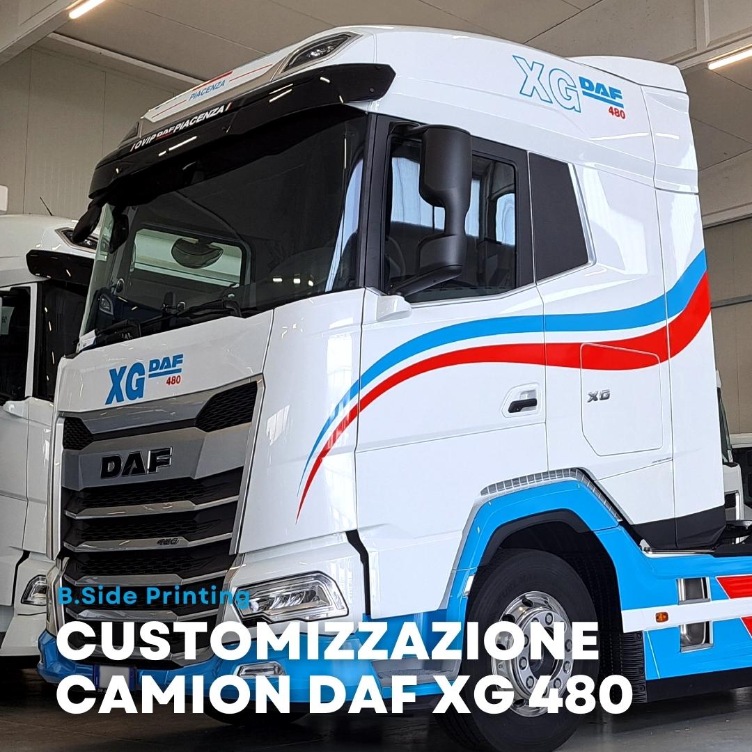 customizzazione camion daf xg 480