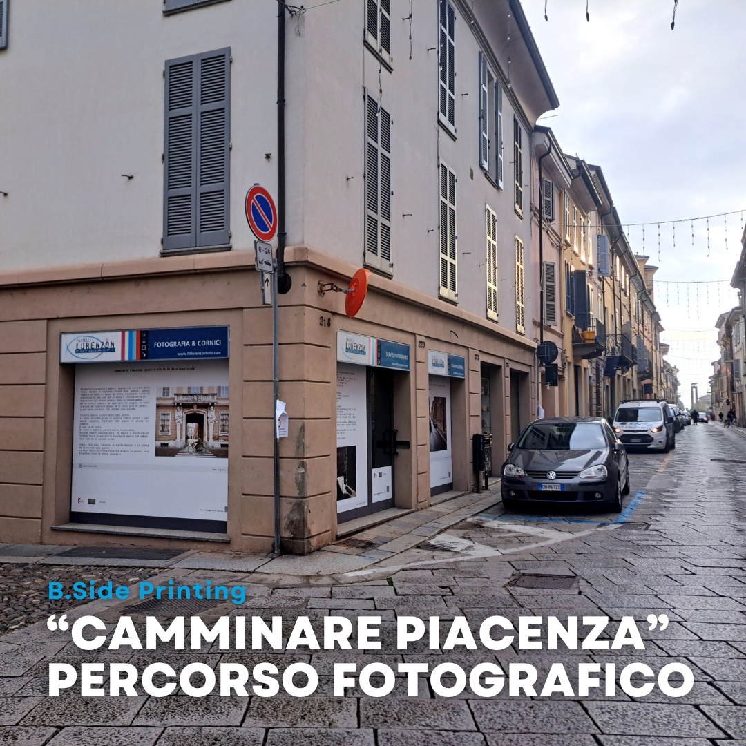Camminare Piacenza percorso fotografico e narrativo