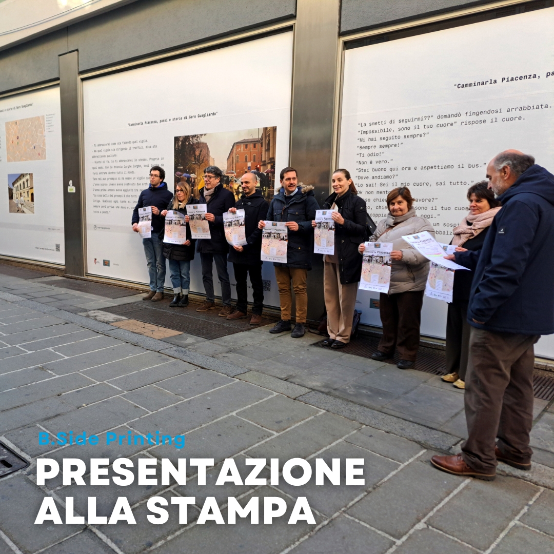 Presentazione stampa Camminare Piacenza centro città