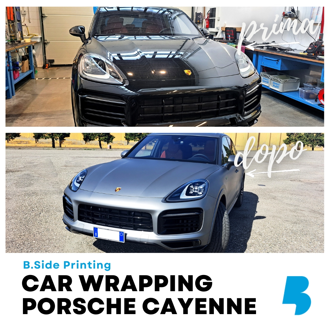 Car Wrapping Porsche Cayenne e-hybrid
