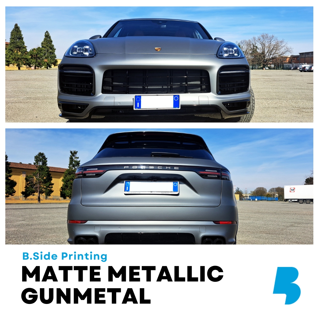 Pellicola Matte Metallic Gunmetal