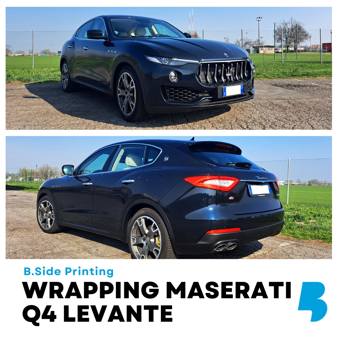 Car Wrapping Maserati Q4 Levante