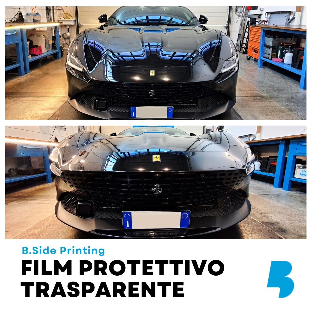 ppf film protettivo trasparente Ferrari Roma